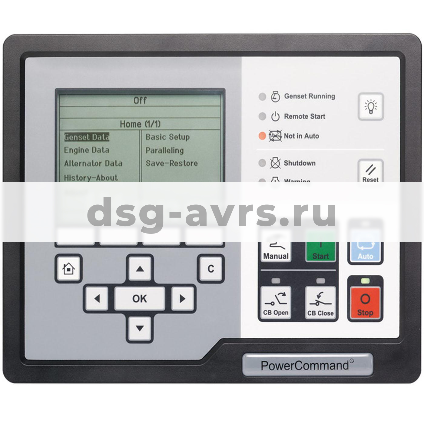 Панель Cummins HMI320 (0300-6315-02, 0300-6315-03)