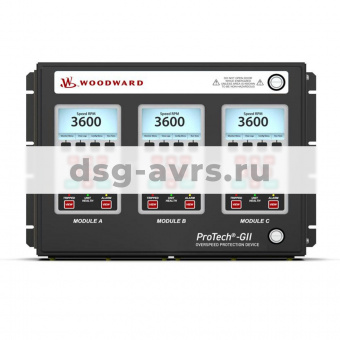Регулятор оборотов серии Woodward ProTech-GII (8237-2597, 8237-2499, 8237-1369, 8237-2604, 8237-1368)