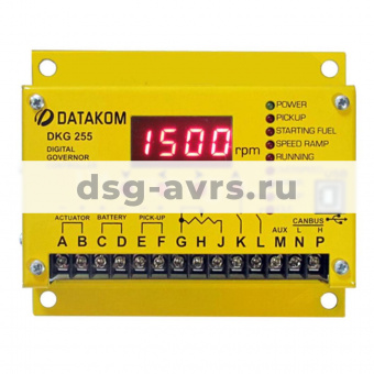 Цифровой регулятор оборотов двигателя Datakom DKG255 (DKG-255)