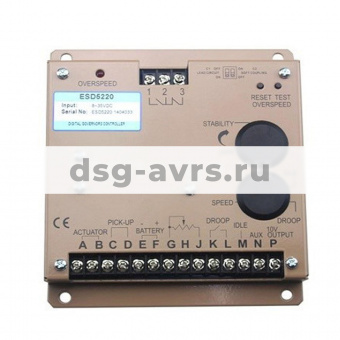 Регулятор оборотов двигателя GAC ESD5220