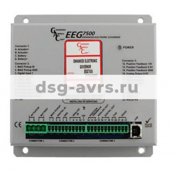 Регуляторы оборотов серии GAC EEG7500 (EEG-7500)