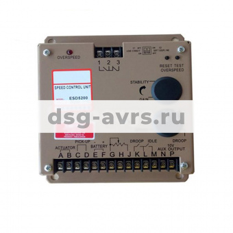 Регулятор оборотов двигателя GAC ESD5200