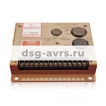 Регулятор оборотов двигателя GAC ESD5500E (ESD-5500E, Volvo Penta — 873979, 873747) оригинальный, залитый компаундом