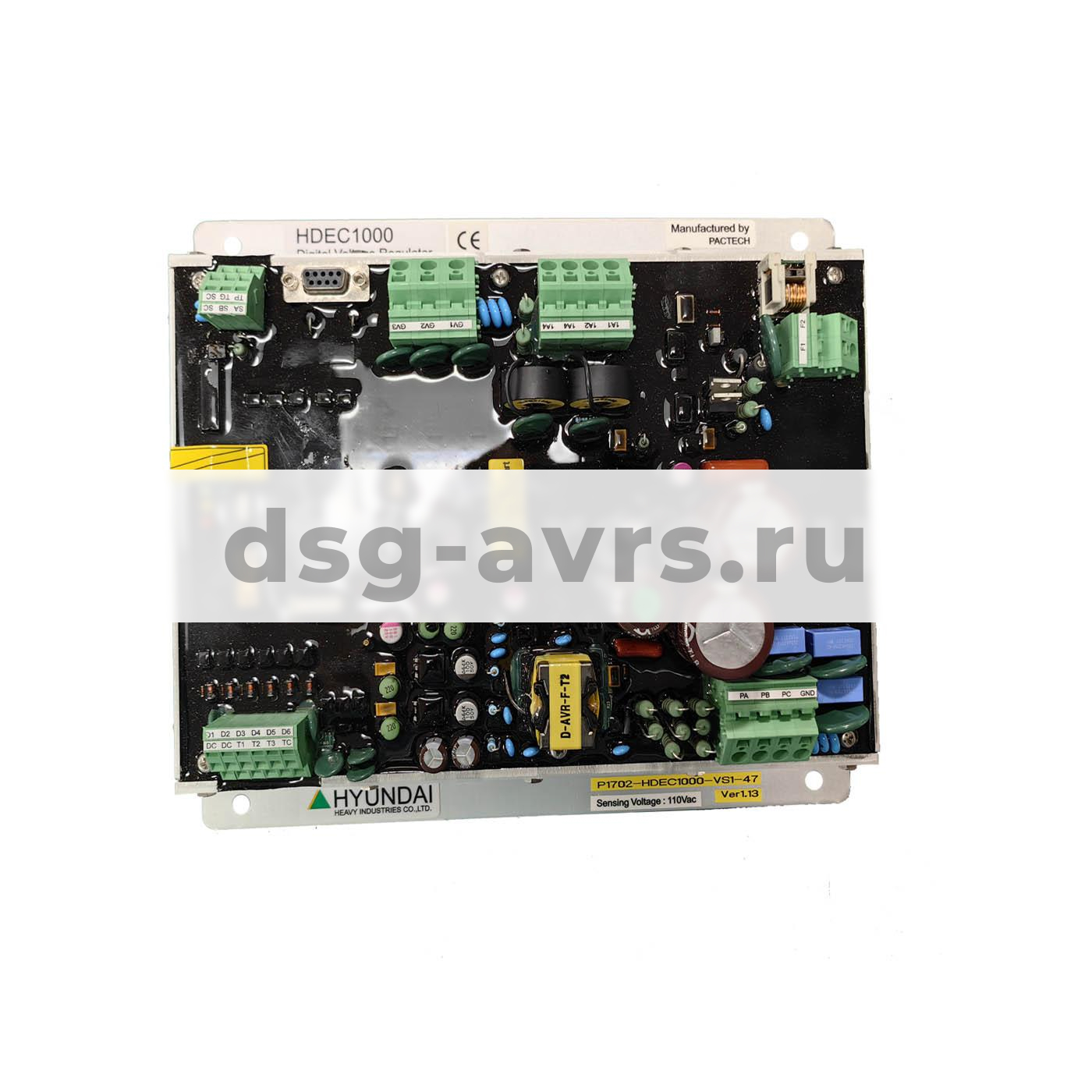 Регулятор напряжения AVR HDEC-1000 HYUNDAI