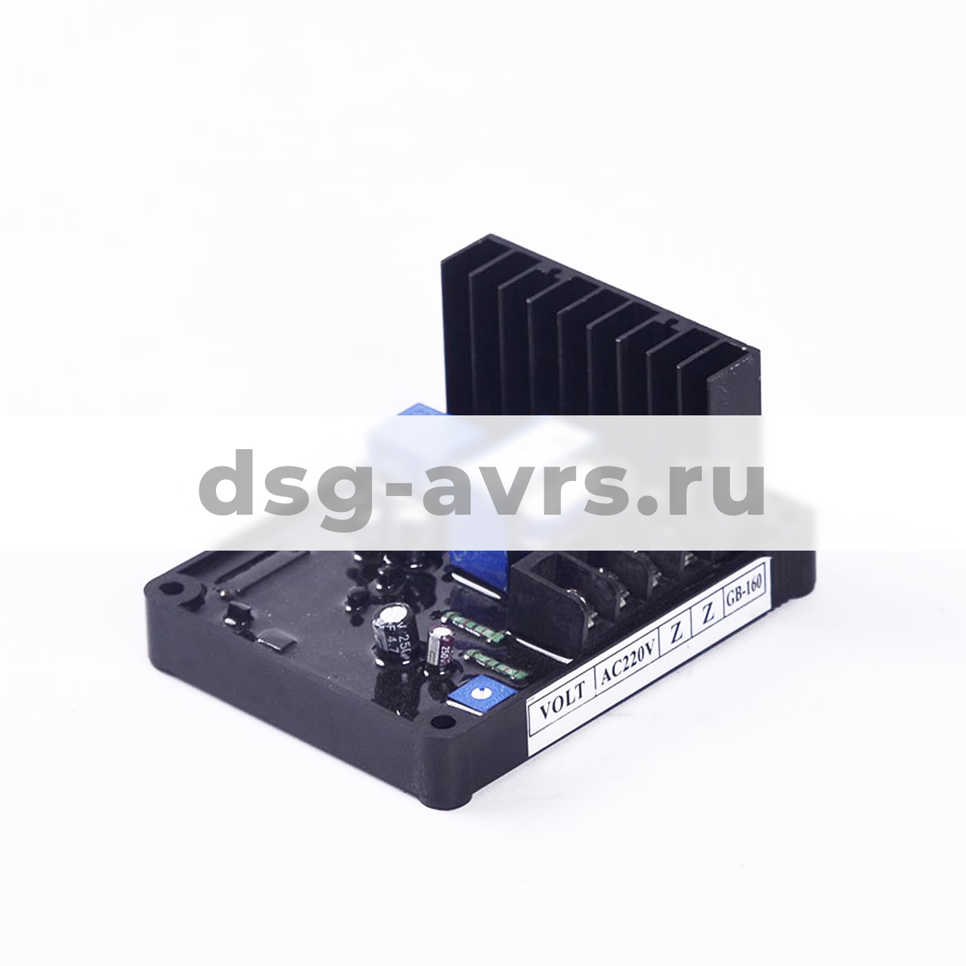 Регулятор напряжения AVR GB110, GB130 (DX-11), GB150 и GB160 для щеточных генераторов STC и ST