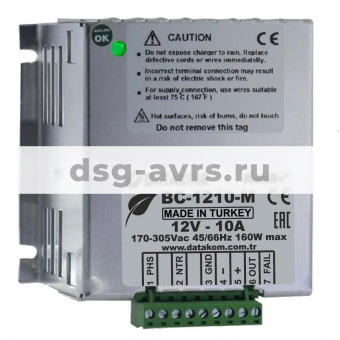 Зарядное устройство BC-1210-M (BC1210M/12В, 10А, 220-240В)
