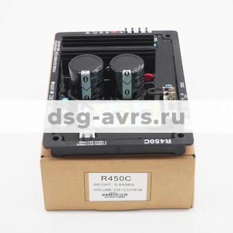 Регулятор напряжения AVR R450C для генераторов LEROY SOMER